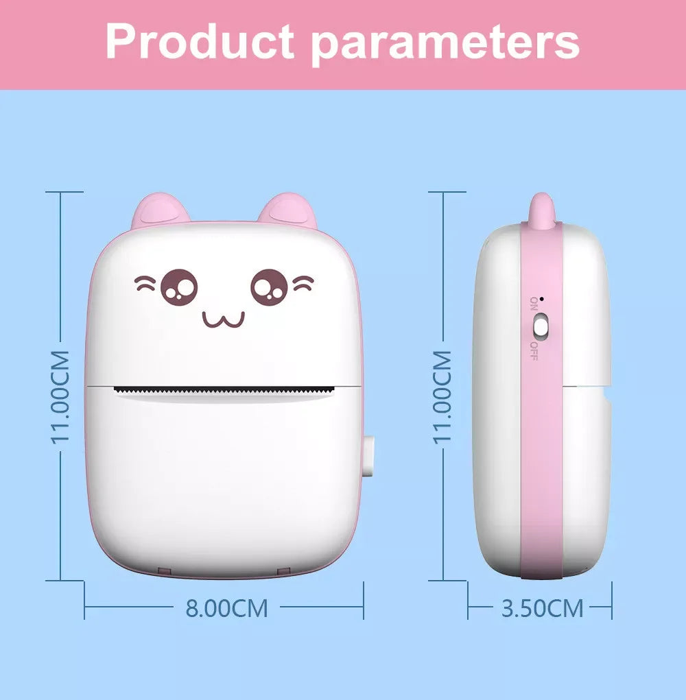 Smart Pocket Portable Label Sticker Printer