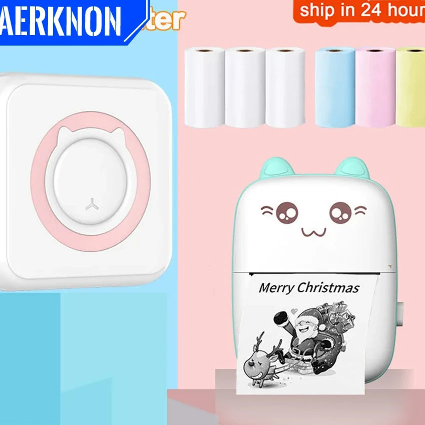 Smart Pocket Portable Label Sticker Printer
